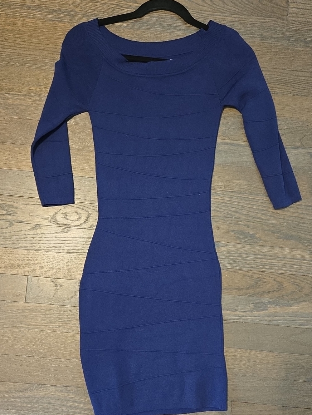 Max Studio Navy Bodycon Dress